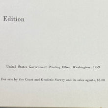Load image into Gallery viewer, Vintage 1959 US Coast Pilot 7 Hardcover Book Pacific Coast Aviator Flight
