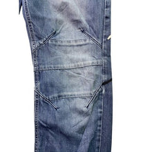 Load image into Gallery viewer, KappAhi Jeans Women 10 Skulls AOP Grunge Punk Rock Skate Hip Hop Streetwear