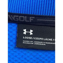 Load image into Gallery viewer, Under Armour Shirt Mens Extra Large Cold Gear Golf Performance Pull Over Blue