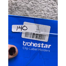 Load image into Gallery viewer, Metal Label Basket Bin Clip Removable Pantry Storage 18 Labels 4 Chalk Markers