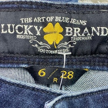 Load image into Gallery viewer, Lucky Brand Jeans Womens 6/28 Preppy Academia Career Everyday Streetwear