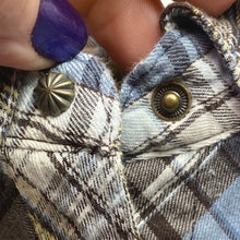 Load image into Gallery viewer, Ariat Shirt Womens Medium Plaid Snap Studded Western Country Festival Streetwear