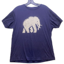 Load image into Gallery viewer, Banana Republic Shirt Mens Small Organic Cotton Elephant Sustainable Navy Blue