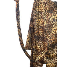 Load image into Gallery viewer, Catsuit Bodysuit Womens Large Leopard Tail Jumpsuit Halloween Costume Cosplay