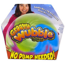 Load image into Gallery viewer, Groovy Wubble Bubble Ball Tie-Dye Bubble Ball No Pump Needed