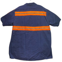 Load image into Gallery viewer, Aramark Shirt Mens 2XL Reflective Workwear Grunge Outdoors Rugged Chore Garage