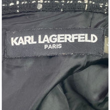 Load image into Gallery viewer, Karl Lagerfeld Skirt Womens 12 Paris Tweed Pencil Office Career Preppy Academia
