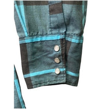 Load image into Gallery viewer, Authentic Western Youngbloods Shirt Mens Large Plaid Pearl Snaps Rodeo Country
