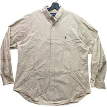 Load image into Gallery viewer, Ralph Lauren Shirt Mens Extra Large Checkered Preppy Academia Office Career