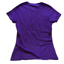 Load image into Gallery viewer, Disney Haunted Mansion Shirt Womens Small Foolish Mortals Purple Short Sleeve