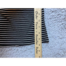 Load image into Gallery viewer, Merokeety Shirt Womens Small Striped Puff Sleeve Square Neck Baby Doll Tee NWT