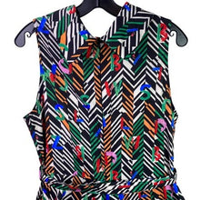 Load image into Gallery viewer, Boho Jumpsuit Womens 1XL Abstract Sleeveless AOP Festival Career Hippie Halter