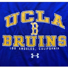Load image into Gallery viewer, UCLA Bruins Shirt Mens Extra Large Blue Spell Out NCAA Athleisure Under Armour