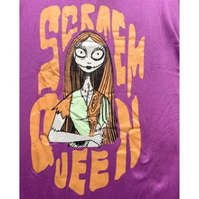 Load image into Gallery viewer, The Nightmare Before Christmas Sweater Dress Womens Medium Sally Spell Out