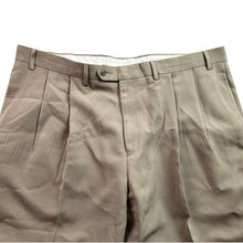 Load image into Gallery viewer, Ralph Lauren Pants Mens 40x30 Pleated Khaki Preppy Academia Career Office
