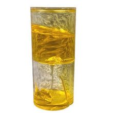 Load image into Gallery viewer, Ooze Tube TG7002 Yellow Liquid Motion Hourglass Desk Toy Stress Relief Sensory