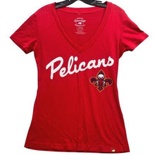 Load image into Gallery viewer, New Orleans Pelicans Shirt Womens Large Basketball Spell Out Athleisure Everyday