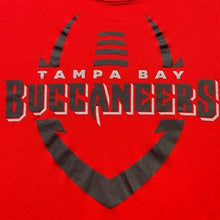 Load image into Gallery viewer, Tampa Bay Buccaneers Shirt Mens Medium Dri Fit NFL Football Spell Out Athleisure