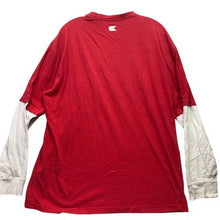 Load image into Gallery viewer, Wisconsin Badgers Shirt Mens Extra Large Layered NCAA Spell Out Athleisure