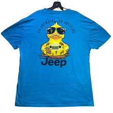 Load image into Gallery viewer, Jedco Jeep Shirt Mens 2XL Duck AOP Spell Out Grunge Outdoors Everyday Streetwear