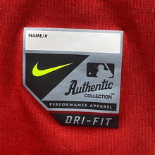 Load image into Gallery viewer, Boston Red Sox Shirt Mens Medium MLB Baseball Spell Out Nike Center Swoosh