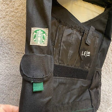 Load image into Gallery viewer, Starbucks Messenger Bag Tablet E-Reader Crossbody Shoulder Strap Gray Black