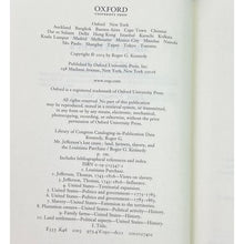 Load image into Gallery viewer, Mr Jeffersons Lost Cause Hard Cover Book Land Farmers Slavery Louisiana Purchase