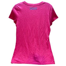 Load image into Gallery viewer, Crooked River Shirt Womens Small Pink Rodeo South Western Aztec Horse Race NWOT