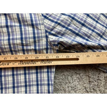 Load image into Gallery viewer, Johnnie-O Shirt Mens Medium Checkered Preppy Academia Surf Logo Career Coastal