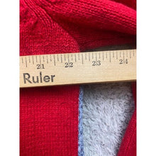 Load image into Gallery viewer, VTG Tiara International Sweater Women Extra Large Full Zip Christmas Embroidered