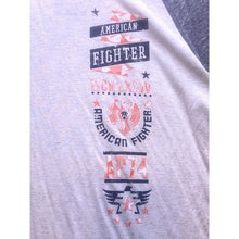 Load image into Gallery viewer, American Fighter Shirt Womens Extra Large MMA Fighting Spell Out Long Sleeve