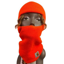 Load image into Gallery viewer, Carhartt Balaclava Ski Mask Adult Hunting Orange Thinsulate Outdoors