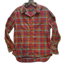 Load image into Gallery viewer, Pendleton Shirt Womens Small Rainbow Plaid Flannel Workwear Ourdoors Ladies