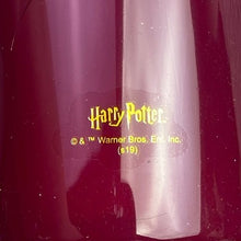 Load image into Gallery viewer, Harry Potter Marauders Map Water Bottle Burgundy Gold Flip Top NIB