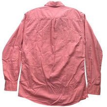 Load image into Gallery viewer, Peter Millar Shirt Mens Medium Silk Blend Salmon Preppy Academia Career