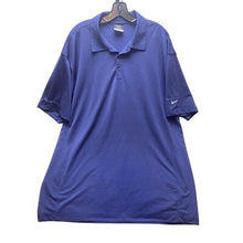 Load image into Gallery viewer, Nike Shirt Mens 2XL Golf Tour Performance Polo Dri-FIT Textured Athleisure Blue
