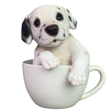 Load image into Gallery viewer, Teacup Dalmatian Figurine Porcelain Resign Decor Tabletop 5.5"