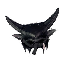 Load image into Gallery viewer, Steampunk Mask Horned Beast Goggles Costume Accessory Cosplay Prop Silver
