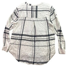 Load image into Gallery viewer, Lucky Brand Shirt Womens Large Flannel Popover Mature Career Preppy Academia
