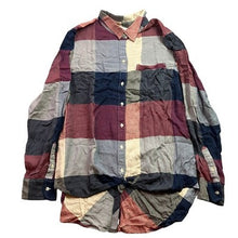 Load image into Gallery viewer, Lucky Brand Shirt Womens Large Patchwork Colorblock Preppy Academia Button Down