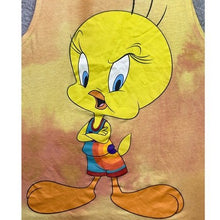 Load image into Gallery viewer, Space Jam Tank Top Womens Extra Large Tweetie Bird AOP Basketball Streetwear
