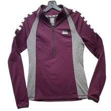 Load image into Gallery viewer, Victoria's Secret PINK Sweat Jacket Womens Small Spell Out 1/4 Zip Athletic