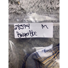 Load image into Gallery viewer, Roper Shirt Mens Large Blue Button Up Plaid Flannel Western Cowboy