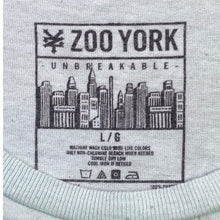 Load image into Gallery viewer, Zoo York Unbreakable Shirt Mens Large Mint Green AOP Logo Skateboard Streetwear