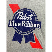 Load image into Gallery viewer, Pabst Blue Ribbon Shirt Mens Large Sleeveless Beer Logo Grunge Promo Advertising