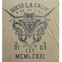 Load image into Gallery viewer, Guess Shirt Mens Large AOP Studded Y2K Grunge Preppy Academia Streetweear