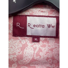 Load image into Gallery viewer, Reata Western Wear Shirt Men Paisley AOP Pearl Snaps Contract Cuff Rodeo Country