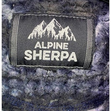 Load image into Gallery viewer, Alpine Sherpa Jacket Mens Small Quarter Zip Pull Over Geometric Outdoors Preppy