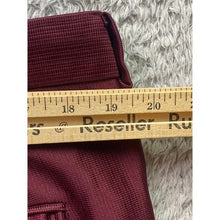 Load image into Gallery viewer, Vintage American WeWestern Pants Mens 40x30 Western Pearl Snap Maroon Texture