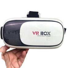 Load image into Gallery viewer, VR BOX Virtual Reality Glasses White Black Smartphone VR Headset Adjustable